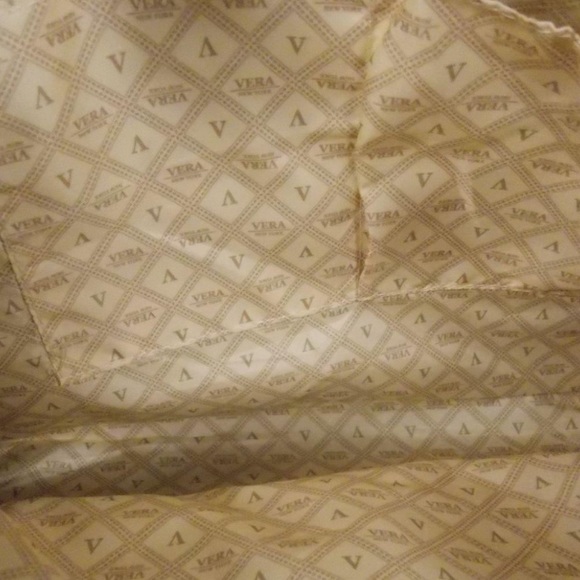 Vera New York Madeira Vegan Leather Tote Bag NWT. Toffee color - Picture 2 of 4